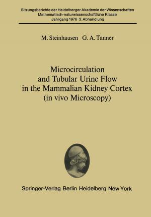 Book cover of Microcirculation and Tubular Urine Flow in the Mammalian Kidney Cortex (in vivo Microscopy)
