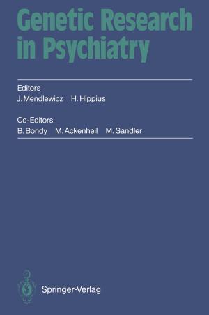 Cover of the book Genetic Research in Psychiatry by Gabriel Stux, Bruce Pomeranz