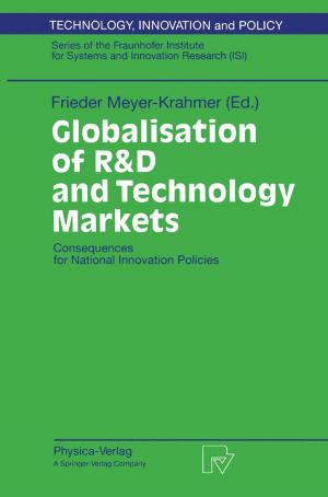 Cover of Globalisation of R&D and Technology Markets