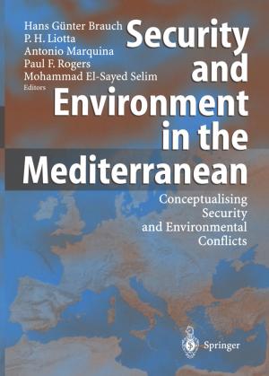 Cover of the book Security and Environment in the Mediterranean by Jürgen Schäffer, Nicole Scherhag