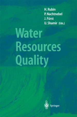 Cover of the book Water Resources Quality by G. Blythe, Boris Luban-Plozza, Walter Pöldinger, Friedebert Kröger