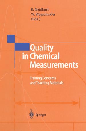 Cover of Quality in Chemical Measurements
