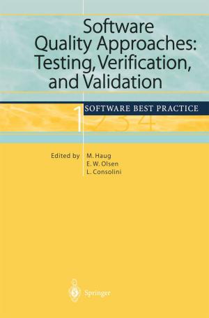 Cover of the book Software Quality Approaches: Testing, Verification, and Validation by 