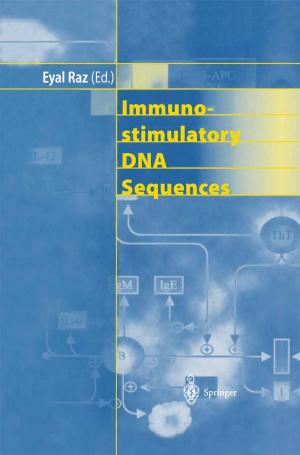 Cover of the book Immunostimulatory DNA Sequences by M.S. Allen, J.D. Bitran, L. Delbridge, B. de Vries, L.P. Faber, R.J. Ginsberg, T.W. Griffin, R.F. Heitmiller, S. Keshavjee, W.-J. Koh, J. Leblanc, R.B. Lee, P.J. Sr. Loehrer, W.J., Sr. Marasco, D.J. Mathisen, J.I. Jr. Miller, S.H. Petersdorf, T.S. Reeve, M., III Roach, J. Somers, C.R., Jr. Thomas, S. Vijayakumar, J.C. Wain, E.W. Jr. Wilkins, D.E. Wood, C.D. Wright