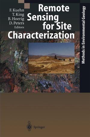 Cover of the book Remote Sensing for Site Characterization by Berthold Schuppar, Hans Humenberger