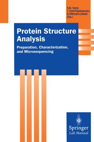 Cover of the book Protein Structure Analysis by Peter Möller, Bernd Hüfner, Erich Keller, Holger Ketteniß, Heinz W. Viethen
