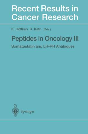 Cover of the book Peptides in Oncology III by 