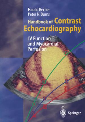 Cover of the book Handbook of Contrast Echocardiography by Peter Young, Tatjana Crönlein, Wolfgang Galetke