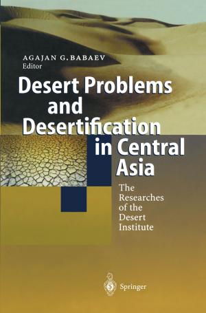 Cover of the book Desert Problems and Desertification in Central Asia by Uwe Prell