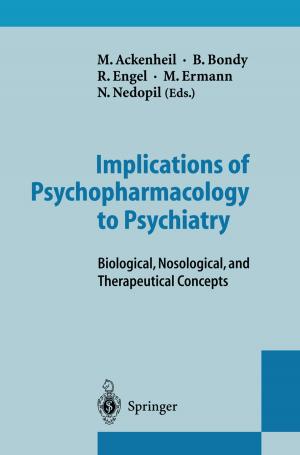 Cover of the book Implications of Psychopharmacology to Psychiatry by B. Ambedkar