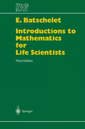 Cover of the book Introduction to Mathematics for Life Scientists by P. Regazzoni, R. Winquist, M. Allgöwer, T. Rüedi