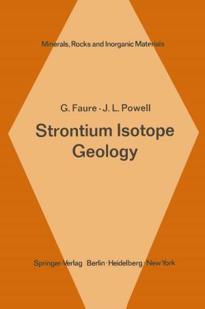 Cover of the book Strontium Isotope Geology by Hans-Jürgen Reinhardt