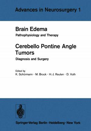 Cover of the book Brain Edema / Cerebello Pontine Angle Tumors by Jürgen Wagner