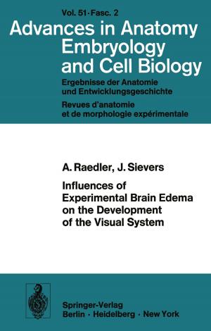 bigCover of the book Influences of Experimental Brain Edema on the Development of the Visual System by 