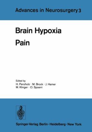 Cover of the book Brain Hypoxia by Hans-Rüdiger Pfister, Helmut Jungermann, Katrin Fischer