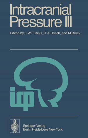 Cover of the book Intracranial Pressure III by K.S.A Jaber, C. Tickell, J. Dean, E.S. Yassin