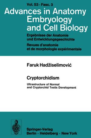 Cover of the book Cryptorchidism by Sebastian Horndasch