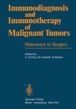 Cover of the book Immunodiagnosis and Immunotherapy of Malignant Tumors by Theagarten Lingham-Soliar