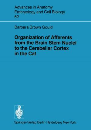 Cover of the book Organization of Afferents from the Brain Stem Nuclei to the Cerebellar Cortex in the Cat by André Xuereb
