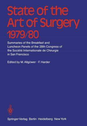 Cover of the book State of the Art of Surgery 1979/80 by Ulrike Schrimpf, Markus Bahnemann