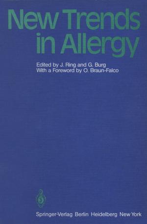 Cover of the book New Trends in Allergy by Matthias Schumann, Thomas Hess, Svenja Hagenhoff
