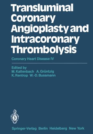 Cover of the book Transluminal Coronary Angioplasty and Intracoronary Thrombolysis by Karl Jug