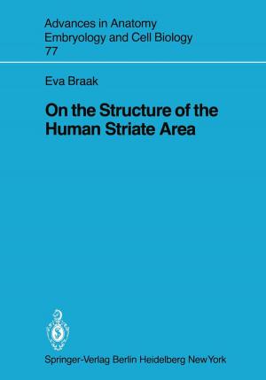 Cover of the book On the Structure of the Human Striate Area by S. Lucerna, F.M. Salpietro, C. Alafaci, F. Tomasello
