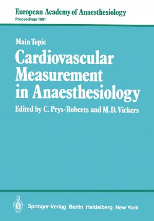 Cover of the book Cardiovascular Measurement in Anaesthesiology by Magdalena Gromada, Gennady Mishuris, Andreas Öchsner