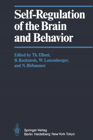 Cover of the book Self-Regulation of the Brain and Behavior by Matej Marinč, Razvan Vlahu