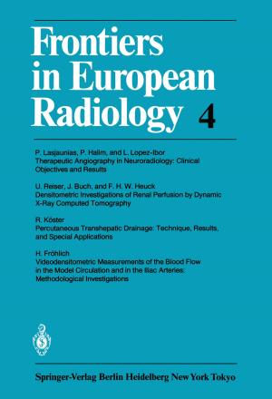 Cover of the book Frontiers in European Radiology by Daniela Federici, Giancarlo Gandolfo