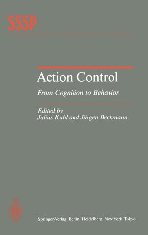Cover of the book Action Control by Tadamasa Shida