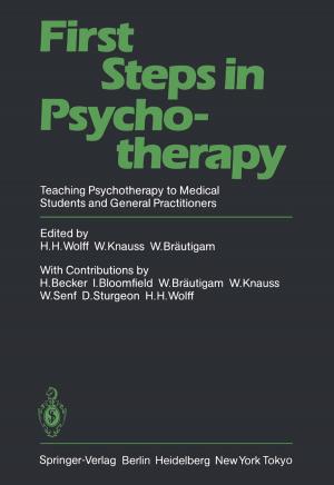 Cover of First Steps in Psychotherapy
