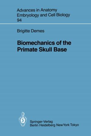 Cover of the book Biomechanics of the Primate Skull Base by Junbo Jia