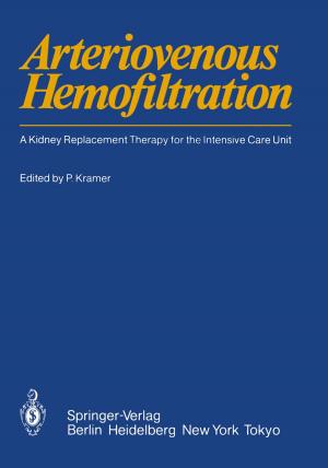 Cover of the book Arteriovenous Hemofiltration by Dagmar Seitz, Joanna Konopinski, Nina Konopinski-Klein