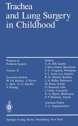 bigCover of the book Trachea and Lung Surgery in Childhood by 
