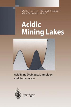 Cover of the book Acidic Mining Lakes by 