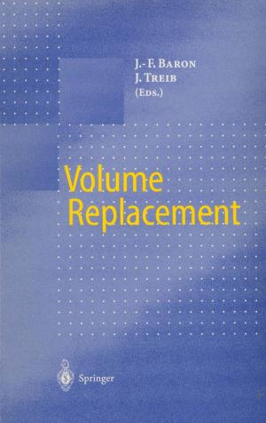 Cover of the book Volume Replacement by Gerd Ludwig, Wolf-Hartmut Weiske, Fred Maleika, Julian Frick