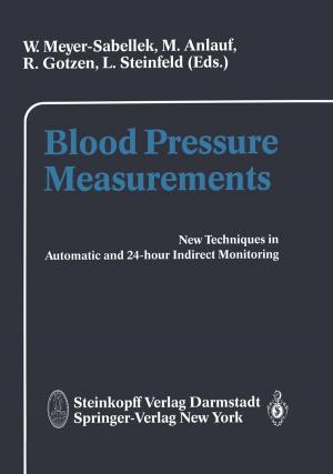 Cover of the book Blood Pressure Measurements by C.E. Bachmann, G. Gruber, W. Konermann, A. Arnold, G.M. Gruber, F. Ueberle