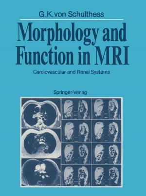 Cover of the book Morphology and Function in MRI by Guifu Chen, Shigeyuki Hamori
