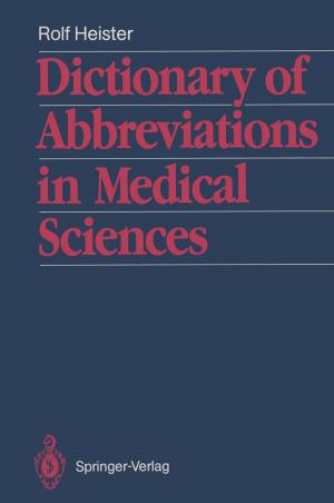Cover of the book Dictionary of Abbreviations in Medical Sciences by 