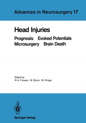 Cover of the book Head Injuries by Dieter Lohmann, Nadja Podbregar