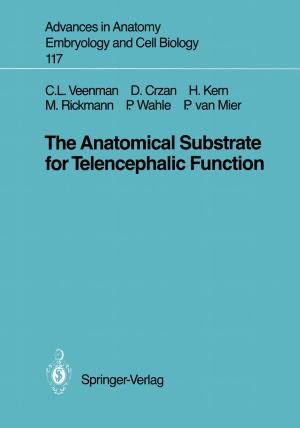 Book cover of The Anatomical Substrate for Telencephalic Function