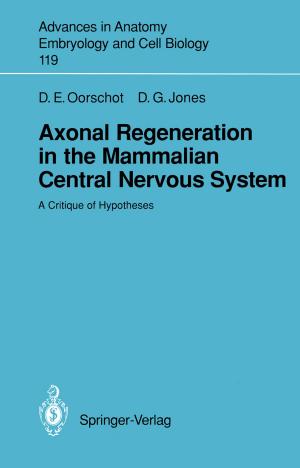 Cover of the book Axonal Regeneration in the Mammalian Central Nervous System by Jörg F. Debatin, I. Berry, J.F. Debatin, Graeme C. McKinnon, J. Doornbos, P. Duthil, S. Göhde, H.J. Lamb, G.C. McKinnon, D.A. Leung, J.-P. Ranjeva, C. Manelfe, A. DeRoos