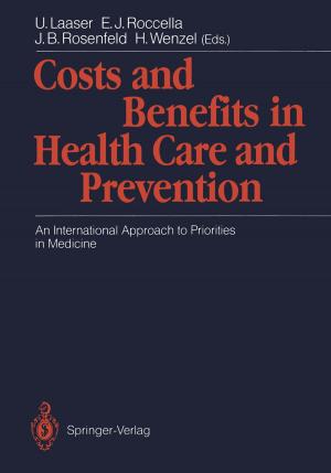 Cover of the book Costs and Benefits in Health Care and Prevention by Rüdiger Wapler