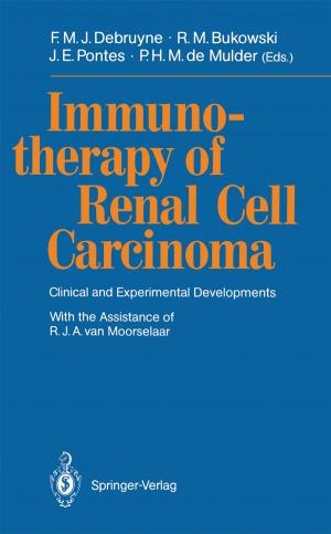 Cover of the book Immunotherapy of Renal Cell Carcinoma by A. Riva, W. Schörner, J. Stevens, D.G.T. Thomas, A.R. Walsh