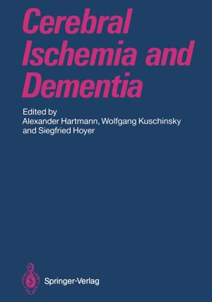 Cover of the book Cerebral Ischemia and Dementia by Daniel Serafin, Ronald Gieschke