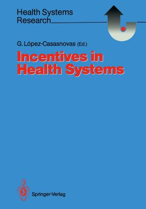 Cover of the book Incentives in Health Systems by Magdalena Gromada, Gennady Mishuris, Andreas Öchsner