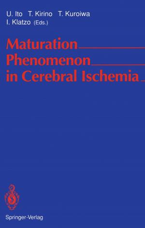 Cover of the book Maturation Phenomenon in Cerebral Ischemia by Julia Hitzenberger, Susanne Schuett
