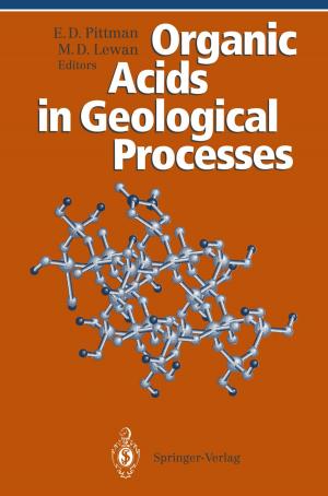 Cover of the book Organic Acids in Geological Processes by Paul Laufs