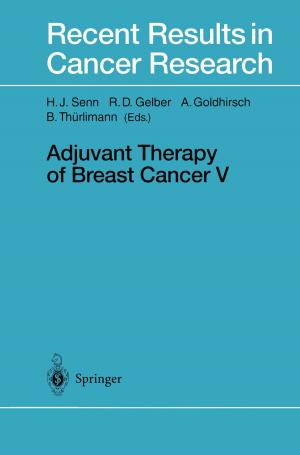 Cover of the book Adjuvant Therapy of Breast Cancer V by Klaus Sakowski